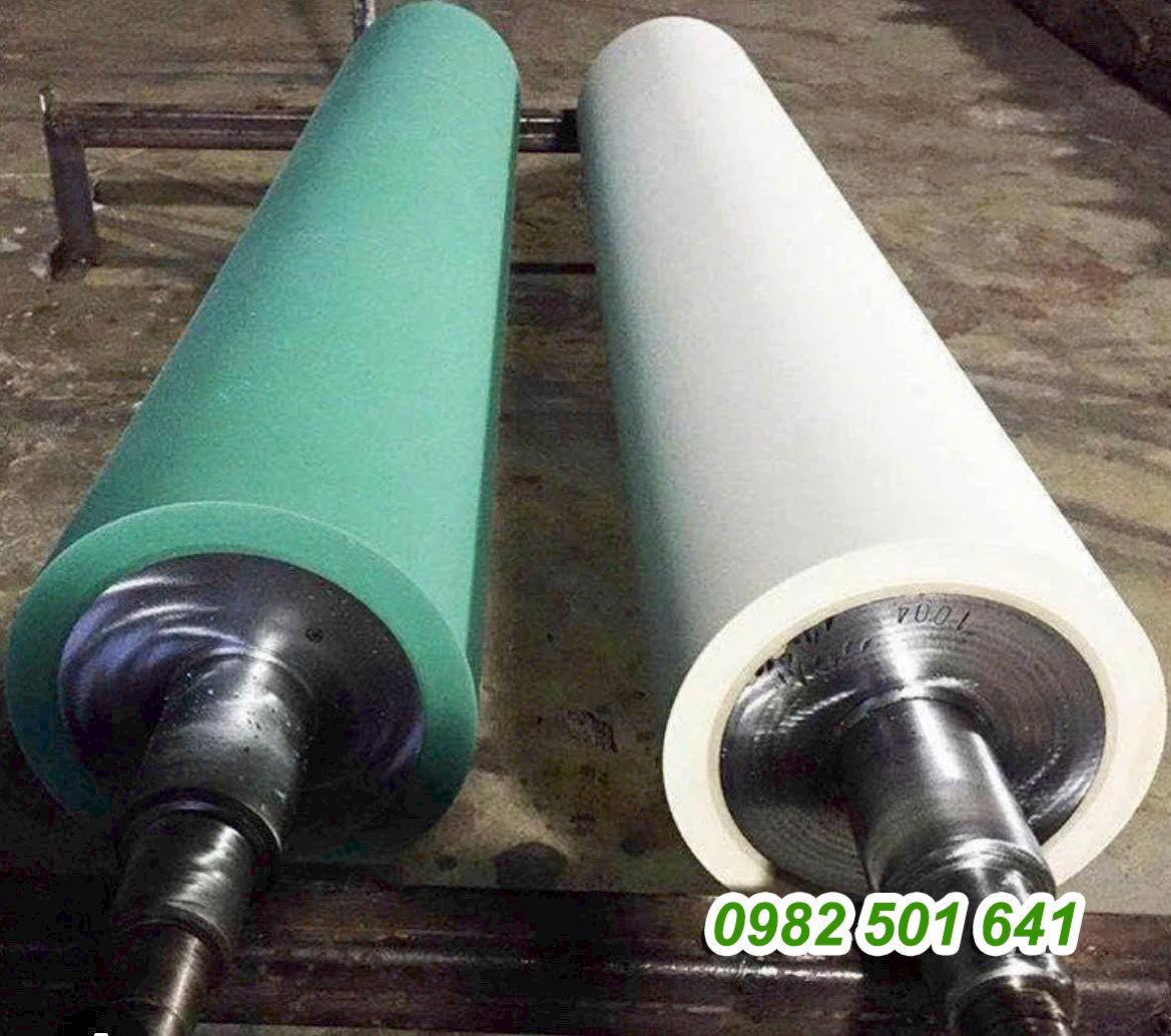 Trục rulo cao su
